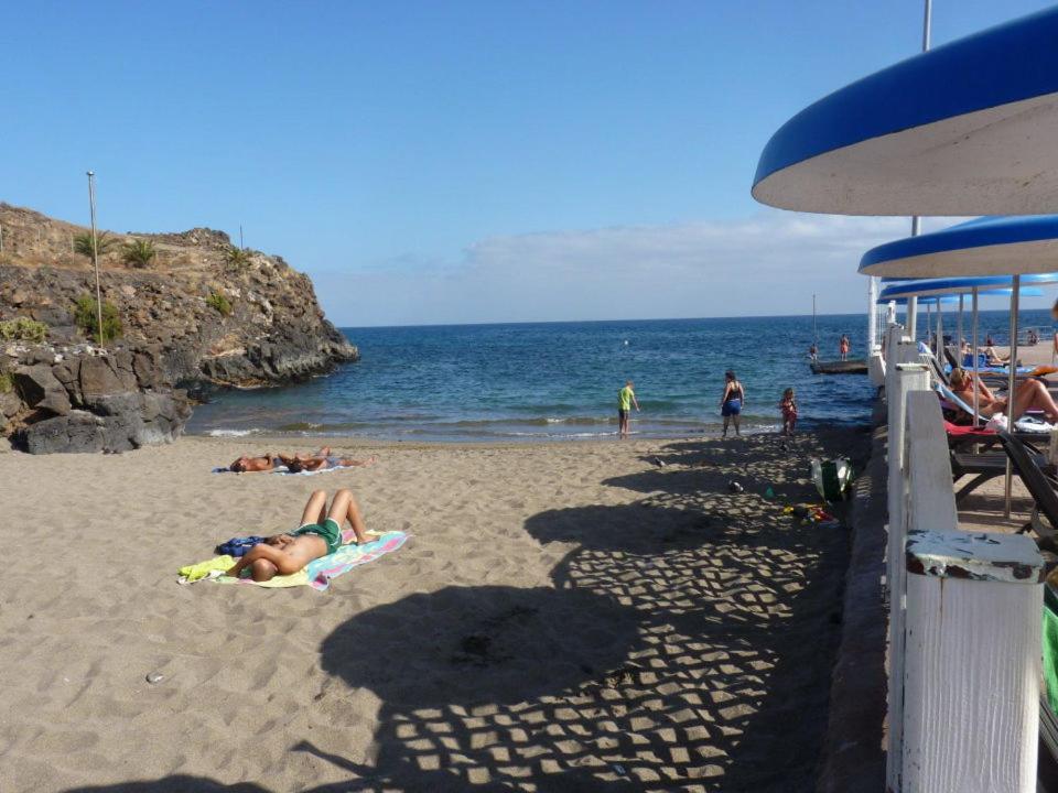 Beach-Front Tenerife Sth Sea And Pool View Costa Del Silencio Exterior foto