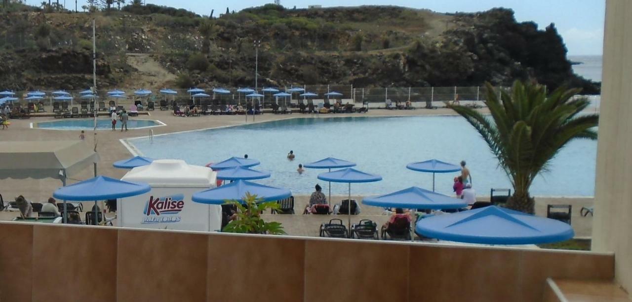 Beach-Front Tenerife Sth Sea And Pool View Costa Del Silencio Exterior foto